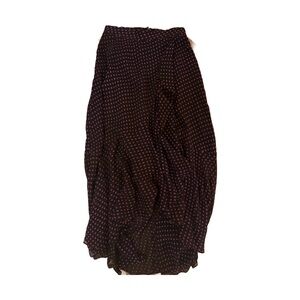 The Kooples High-Low Midi Skirt